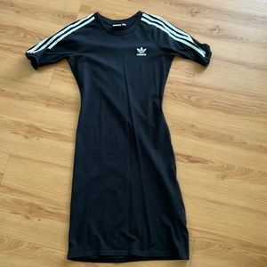 Adidas Women’s body con dress in Black size M